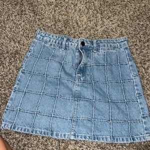 Jean skirt
